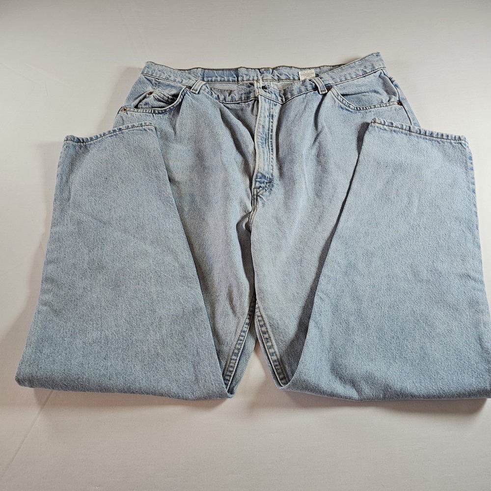 Vtg Levi Orange Made In USA Tab 9922 Tapered Fit Size 20 MED Women's Jeans *READ